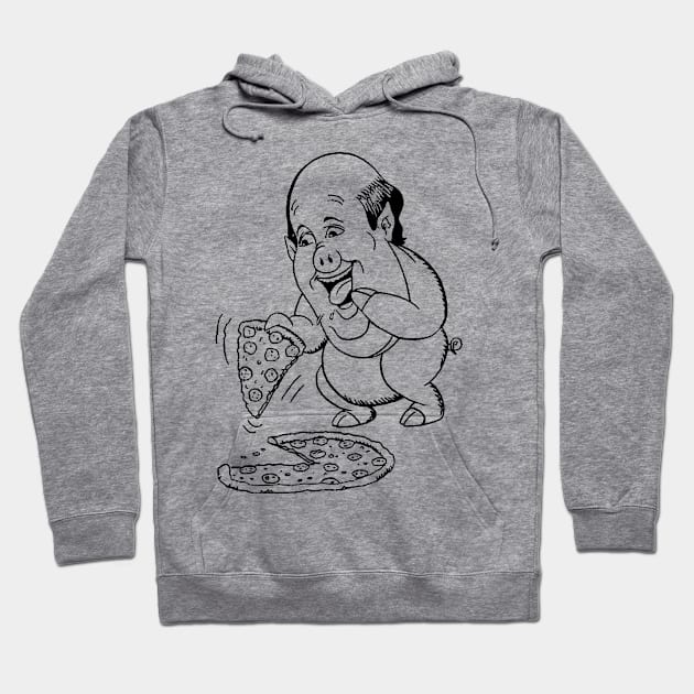 Kevin malone caricature Hoodie by danonbentley